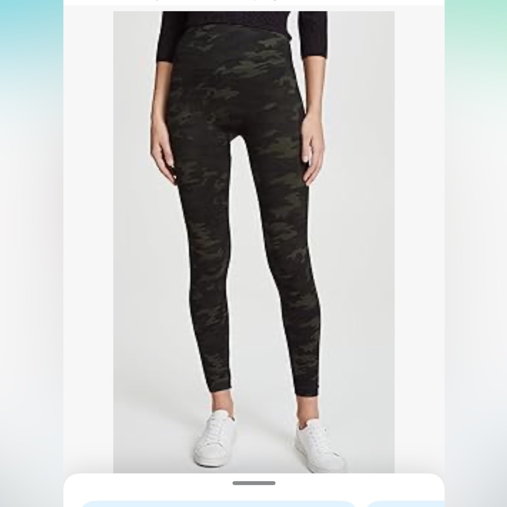 SPANX SEAMLESS‎ camo legging large